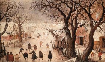 Hendrick Avercamp : Winter Landscape III